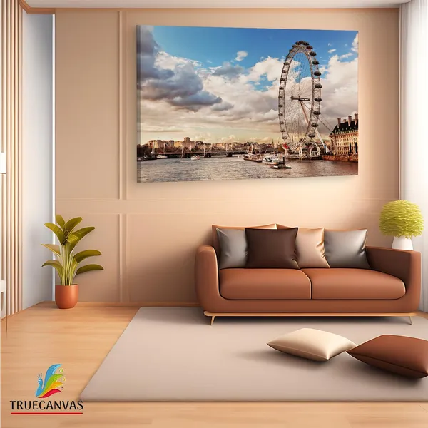 Multicolor_London_Eye,_Wooden_Framed_Canvas_Paintings_|_For_Living_Room_|_Bedroom_|_Office_|_Gallery_|_Ready_Wall_Mount_Canvas_Wall_Art_Painting_|_Size_-_12_X_18In,_Ct0073