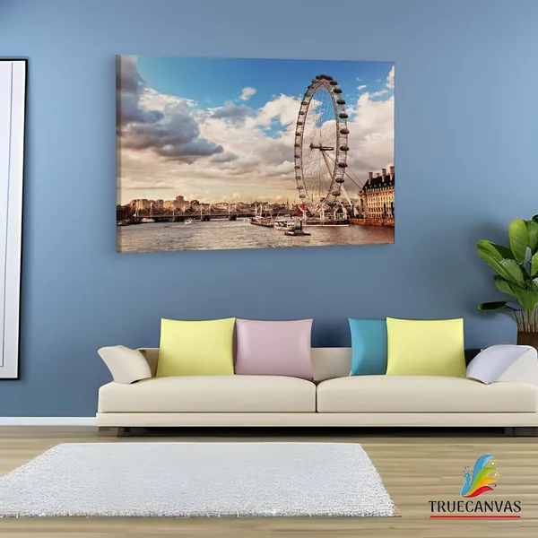 Multicolor_London_Eye,_Wooden_Framed_Canvas_Paintings_|_For_Living_Room_|_Bedroom_|_Office_|_Gallery_|_Ready_Wall_Mount_Canvas_Wall_Art_Painting_|_Size_-_12_X_18In,_Ct0073