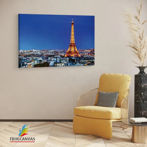 Multicolor_Eiffel_Tower,_Wooden_Framed_Canvas_Paintings_|_For_Living_Room_|_Bedroom_|_Office_|_Gallery_|_Ready_Wall_Mount_Canvas_Wall_Art_Painting_|_Size_-_12_X_18In,_Ct0081