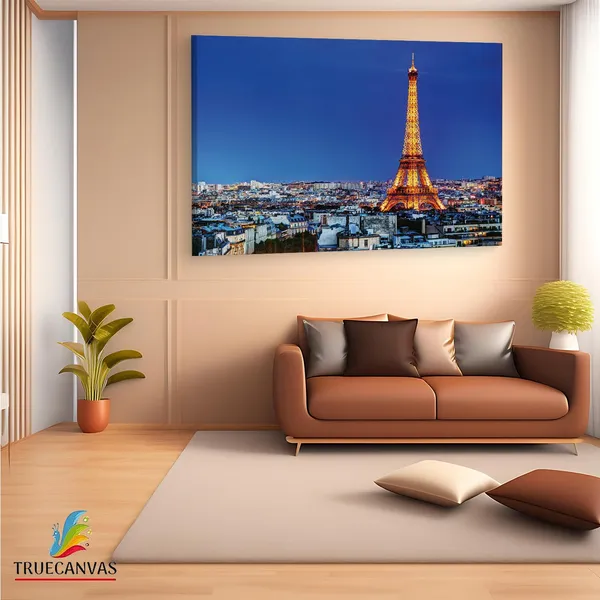 Multicolor_Eiffel_Tower,_Wooden_Framed_Canvas_Paintings_|_For_Living_Room_|_Bedroom_|_Office_|_Gallery_|_Ready_Wall_Mount_Canvas_Wall_Art_Painting_|_Size_-_12_X_18In,_Ct0081