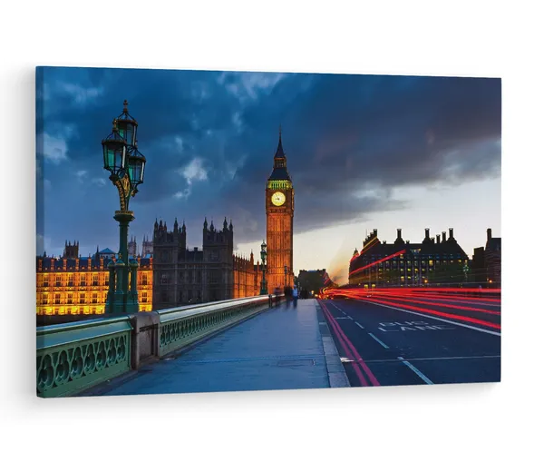 Multicolor_Big_Ben,_Wooden_Framed_Canvas_Paintings_|_For_Living_Room_|_Bedroom_|_Office_|_Gallery_|_Ready_Wall_Mount_Canvas_Wall_Art_Painting_|_Size_-_12_X_18In,_Ct0096
