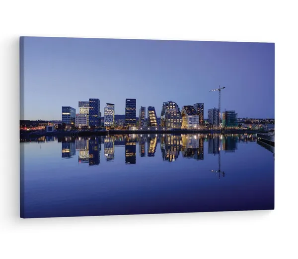Multicolor_Oslo_City,_Wooden_Framed_Canvas_Paintings_|_For_Living_Room_|_Bedroom_|_Office_|_Gallery_|_Ready_Wall_Mount_Canvas_Wall_Art_Painting_|_Size_-_12_X_18In,_Ct0097