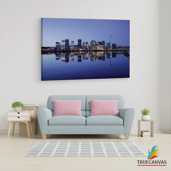 Multicolor_Oslo_City,_Wooden_Framed_Canvas_Paintings_|_For_Living_Room_|_Bedroom_|_Office_|_Gallery_|_Ready_Wall_Mount_Canvas_Wall_Art_Painting_|_Size_-_12_X_18In,_Ct0097