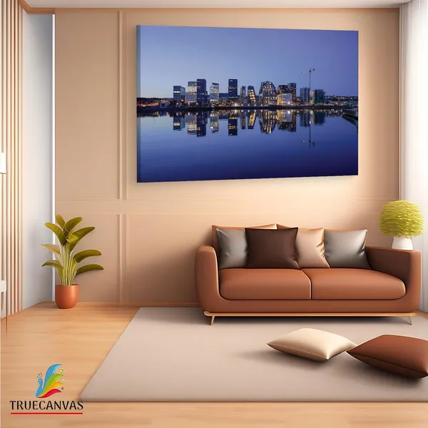 Multicolor_Oslo_City,_Wooden_Framed_Canvas_Paintings_|_For_Living_Room_|_Bedroom_|_Office_|_Gallery_|_Ready_Wall_Mount_Canvas_Wall_Art_Painting_|_Size_-_12_X_18In,_Ct0097