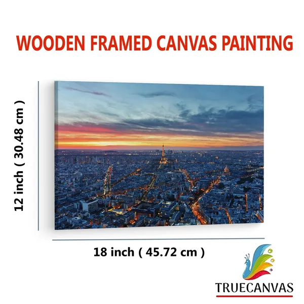 Multicolor_City_Paris_Sunset_Eiffel_Tower,_Wooden_Framed_Canvas_Paintings_|_For_Living_Room_|_Bedroom_|_Office_|_Gallery_|_Ready_Wall_Mount_Canvas_Wall_Art_Painting_|_Size_-_12_X_18In,_Ct0102