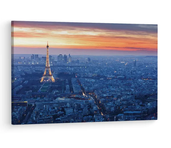 Multicolor_Eiffel_Tower,_Wooden_Framed_Canvas_Paintings_|_For_Living_Room_|_Bedroom_|_Office_|_Gallery_|_Ready_Wall_Mount_Canvas_Wall_Art_Painting_|_Size_-_12_X_18In,_Ct0103