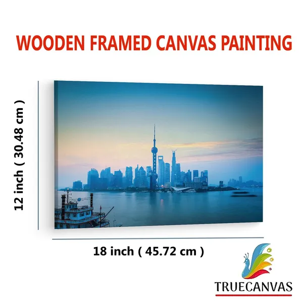 Multicolor_The_Bund,_Wooden_Framed_Canvas_Paintings_|_For_Living_Room_|_Bedroom_|_Office_|_Gallery_|_Ready_Wall_Mount_Canvas_Wall_Art_Painting_|_Size_-_12_X_18In,_Ct0108