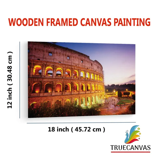 Multicolor_Colosseum,_Wooden_Framed_Canvas_Paintings_|_For_Living_Room_|_Bedroom_|_Office_|_Gallery_|_Ready_Wall_Mount_Canvas_Wall_Art_Painting_|_Size_-_12_X_18In,_Ct0109