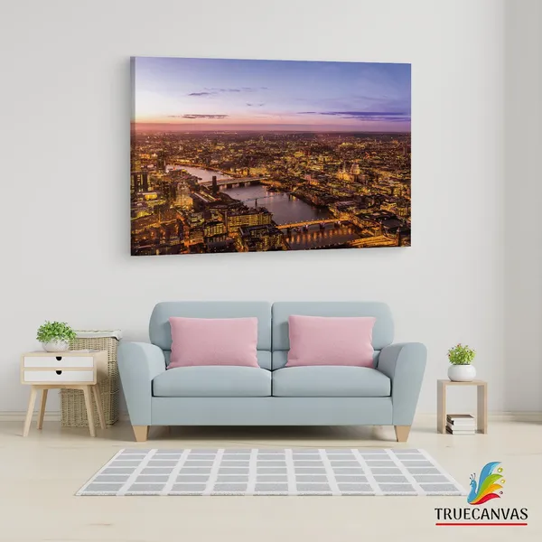 Multicolor_River_Thames,_Wooden_Framed_Canvas_Paintings_|_For_Living_Room_|_Bedroom_|_Office_|_Gallery_|_Ready_Wall_Mount_Canvas_Wall_Art_Painting_|_Size_-_12_X_18In,_Ct0110
