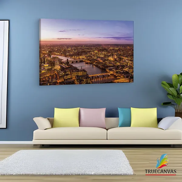 Multicolor_River_Thames,_Wooden_Framed_Canvas_Paintings_|_For_Living_Room_|_Bedroom_|_Office_|_Gallery_|_Ready_Wall_Mount_Canvas_Wall_Art_Painting_|_Size_-_12_X_18In,_Ct0110