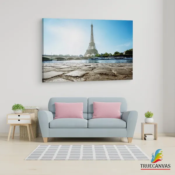 Multicolor_Eiffel_Tower,_Wooden_Framed_Canvas_Paintings_|_For_Living_Room_|_Bedroom_|_Office_|_Gallery_|_Ready_Wall_Mount_Canvas_Wall_Art_Painting_|_Size_-_12_X_18In,_Ct0113