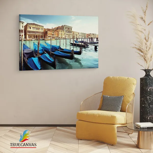 Multicolor_Venice_Gondola,_Wooden_Framed_Canvas_Paintings_|_For_Living_Room_|_Bedroom_|_Office_|_Gallery_|_Ready_Wall_Mount_Canvas_Wall_Art_Painting_|_Size_-_12_X_18In,_Ct0114
