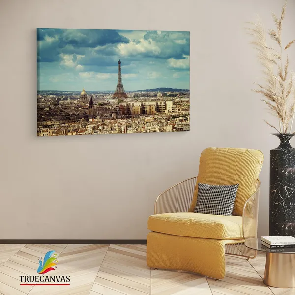 Multicolor_Eiffel_Tower,_Wooden_Framed_Canvas_Paintings_|_For_Living_Room_|_Bedroom_|_Office_|_Gallery_|_Ready_Wall_Mount_Canvas_Wall_Art_Painting_|_Size_-_12_X_18In,_Ct0115