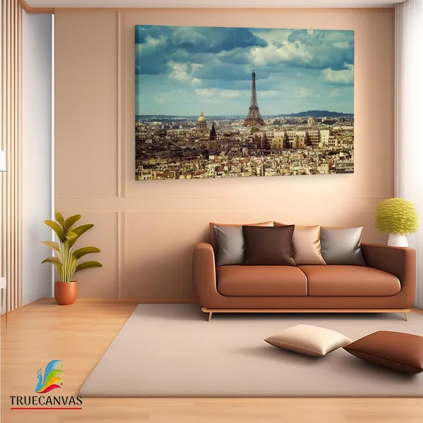 Multicolor_Eiffel_Tower,_Wooden_Framed_Canvas_Paintings_|_For_Living_Room_|_Bedroom_|_Office_|_Gallery_|_Ready_Wall_Mount_Canvas_Wall_Art_Painting_|_Size_-_12_X_18In,_Ct0115