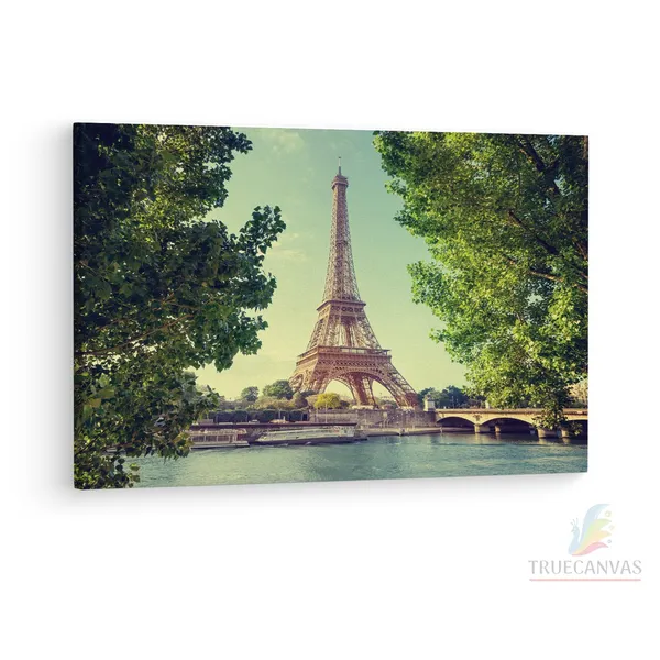 Multicolor_Eiffel_Tower,_Wooden_Framed_Canvas_Paintings_|_For_Living_Room_|_Bedroom_|_Office_|_Gallery_|_Ready_Wall_Mount_Canvas_Wall_Art_Painting_|_Size_-_12_X_18In,_Ct0118