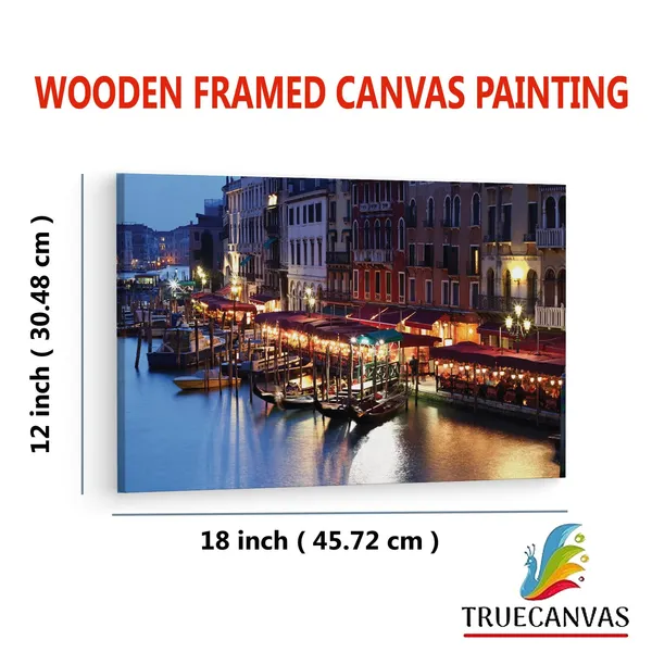 Multicolor_Venice,_Wooden_Framed_Canvas_Paintings_|_For_Living_Room_|_Bedroom_|_Office_|_Gallery_|_Ready_Wall_Mount_Canvas_Wall_Art_Painting_|_Size_-_12_X_18In,_Ct0119