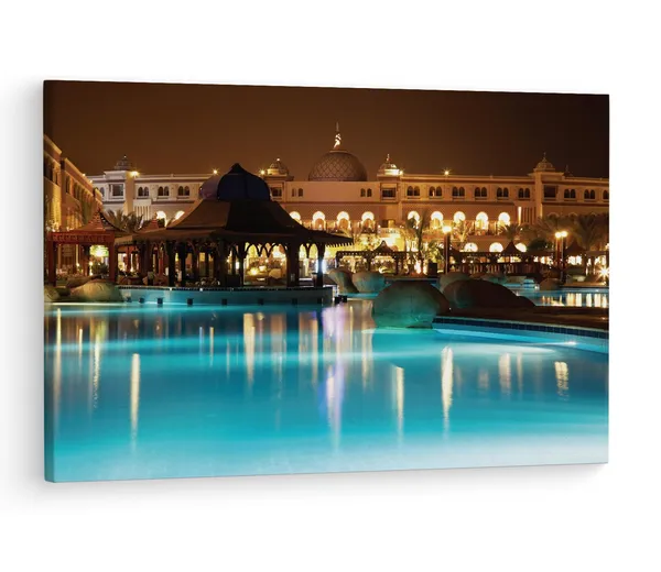Multicolor_Sentido_Mamlouk_Palace,_Wooden_Framed_Canvas_Paintings_|_For_Living_Room_|_Bedroom_|_Office_|_Gallery_|_Ready_Wall_Mount_Canvas_Wall_Art_Painting_|_Size_-_12_X_18In,_Ct0120