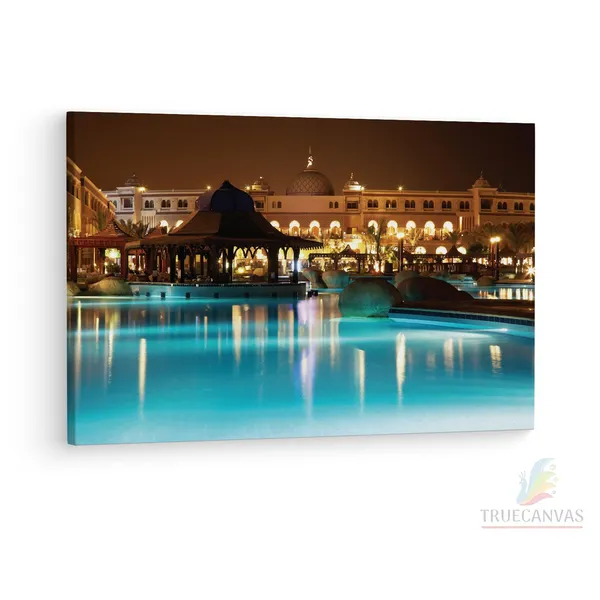 Multicolor_Sentido_Mamlouk_Palace,_Wooden_Framed_Canvas_Paintings_|_For_Living_Room_|_Bedroom_|_Office_|_Gallery_|_Ready_Wall_Mount_Canvas_Wall_Art_Painting_|_Size_-_12_X_18In,_Ct0120
