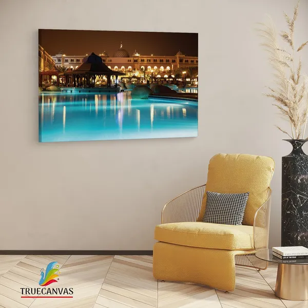 Multicolor_Sentido_Mamlouk_Palace,_Wooden_Framed_Canvas_Paintings_|_For_Living_Room_|_Bedroom_|_Office_|_Gallery_|_Ready_Wall_Mount_Canvas_Wall_Art_Painting_|_Size_-_12_X_18In,_Ct0120
