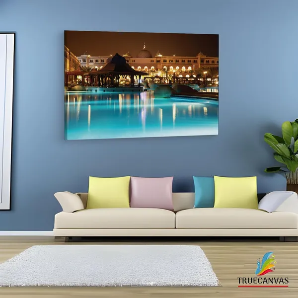 Multicolor_Sentido_Mamlouk_Palace,_Wooden_Framed_Canvas_Paintings_|_For_Living_Room_|_Bedroom_|_Office_|_Gallery_|_Ready_Wall_Mount_Canvas_Wall_Art_Painting_|_Size_-_12_X_18In,_Ct0120