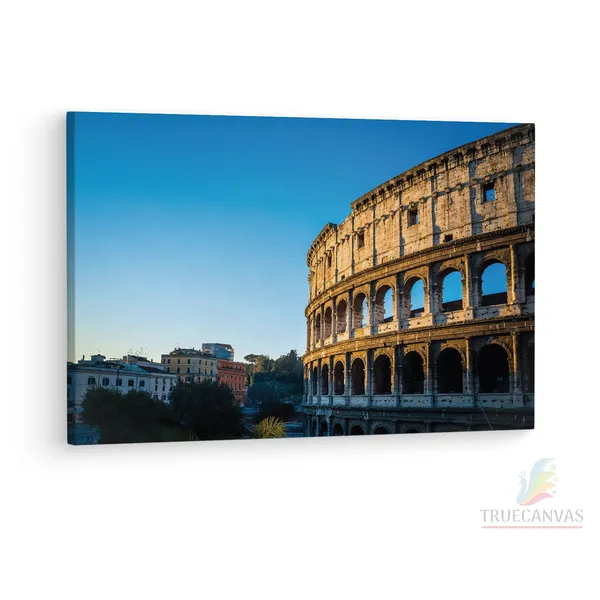 Multicolor_Colosseum,_Wooden_Framed_Canvas_Paintings_|_For_Living_Room_|_Bedroom_|_Office_|_Gallery_|_Ready_Wall_Mount_Canvas_Wall_Art_Painting_|_Size_-_12_X_18In,_Ct0126