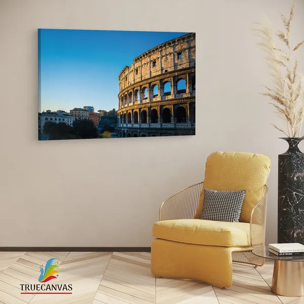 Multicolor_Colosseum,_Wooden_Framed_Canvas_Paintings_|_For_Living_Room_|_Bedroom_|_Office_|_Gallery_|_Ready_Wall_Mount_Canvas_Wall_Art_Painting_|_Size_-_12_X_18In,_Ct0126