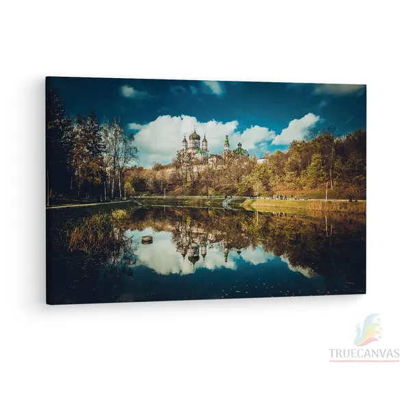 Multicolor_Feofaniya_Park,_Wooden_Framed_Canvas_Paintings_|_For_Living_Room_|_Bedroom_|_Office_|_Gallery_|_Ready_Wall_Mount_Canvas_Wall_Art_Painting_|_Size_-_12_X_18In,_Ct0127