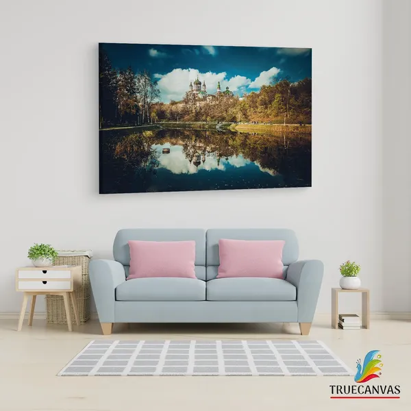 Multicolor_Feofaniya_Park,_Wooden_Framed_Canvas_Paintings_|_For_Living_Room_|_Bedroom_|_Office_|_Gallery_|_Ready_Wall_Mount_Canvas_Wall_Art_Painting_|_Size_-_12_X_18In,_Ct0127