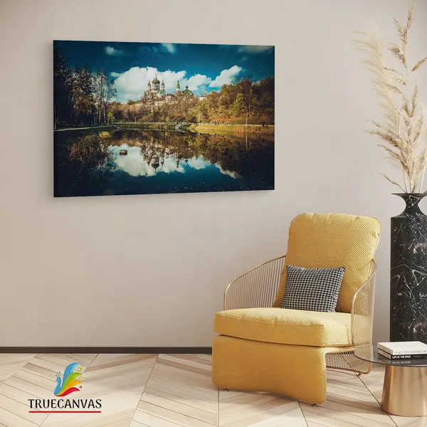 Multicolor_Feofaniya_Park,_Wooden_Framed_Canvas_Paintings_|_For_Living_Room_|_Bedroom_|_Office_|_Gallery_|_Ready_Wall_Mount_Canvas_Wall_Art_Painting_|_Size_-_12_X_18In,_Ct0127