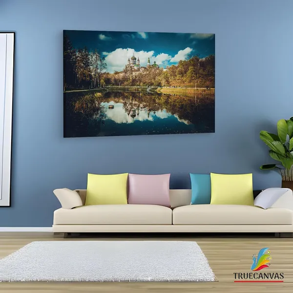 Multicolor_Feofaniya_Park,_Wooden_Framed_Canvas_Paintings_|_For_Living_Room_|_Bedroom_|_Office_|_Gallery_|_Ready_Wall_Mount_Canvas_Wall_Art_Painting_|_Size_-_12_X_18In,_Ct0127