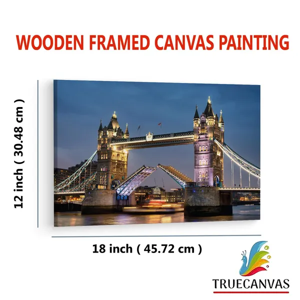 Multicolor_Tower_Bridge,_Wooden_Framed_Canvas_Paintings_|_For_Living_Room_|_Bedroom_|_Office_|_Gallery_|_Ready_Wall_Mount_Canvas_Wall_Art_Painting_|_Size_-_12_X_18In,_Ct0134