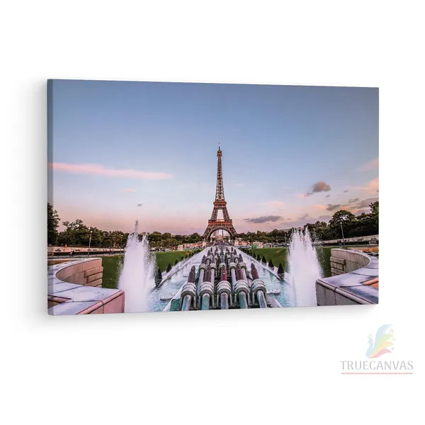 Multicolor_Eiffel_Tower,_Wooden_Framed_Canvas_Paintings_|_For_Living_Room_|_Bedroom_|_Office_|_Gallery_|_Ready_Wall_Mount_Canvas_Wall_Art_Painting_|_Size_-_12_X_18In,_Ct0139