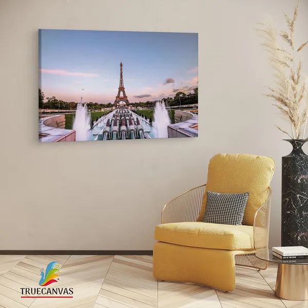 Multicolor_Eiffel_Tower,_Wooden_Framed_Canvas_Paintings_|_For_Living_Room_|_Bedroom_|_Office_|_Gallery_|_Ready_Wall_Mount_Canvas_Wall_Art_Painting_|_Size_-_12_X_18In,_Ct0139