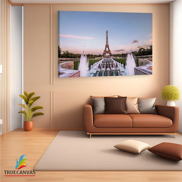 Multicolor_Eiffel_Tower,_Wooden_Framed_Canvas_Paintings_|_For_Living_Room_|_Bedroom_|_Office_|_Gallery_|_Ready_Wall_Mount_Canvas_Wall_Art_Painting_|_Size_-_12_X_18In,_Ct0139