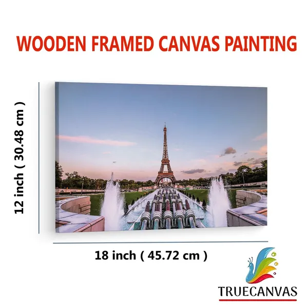 Multicolor_Eiffel_Tower,_Wooden_Framed_Canvas_Paintings_|_For_Living_Room_|_Bedroom_|_Office_|_Gallery_|_Ready_Wall_Mount_Canvas_Wall_Art_Painting_|_Size_-_12_X_18In,_Ct0139