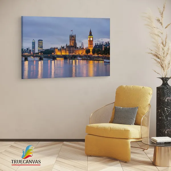 Multicolor_Big_Ben,_Wooden_Framed_Canvas_Paintings_|_For_Living_Room_|_Bedroom_|_Office_|_Gallery_|_Ready_Wall_Mount_Canvas_Wall_Art_Painting_|_Size_-_12_X_18In,_Ct0140