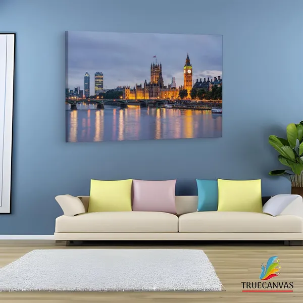 Multicolor_Big_Ben,_Wooden_Framed_Canvas_Paintings_|_For_Living_Room_|_Bedroom_|_Office_|_Gallery_|_Ready_Wall_Mount_Canvas_Wall_Art_Painting_|_Size_-_12_X_18In,_Ct0140