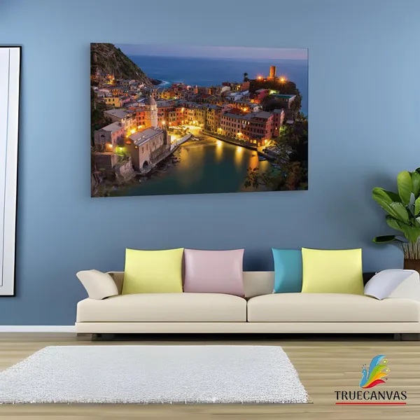 Multicolor_Cinque_Terre_National_Park,_Wooden_Framed_Canvas_Paintings_|_For_Living_Room_|_Bedroom_|_Office_|_Gallery_|_Ready_Wall_Mount_Canvas_Wall_Art_Painting_|_Size_-_12_X_18In,_Ct0142