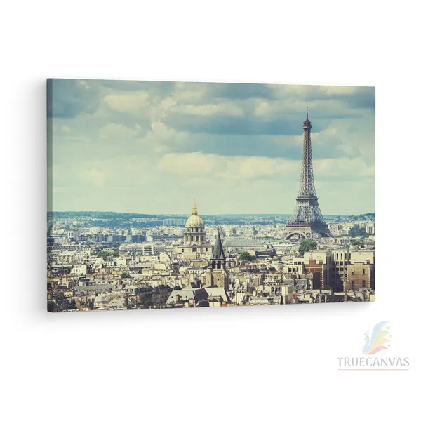 Multicolor_Eiffel_Tower,_Wooden_Framed_Canvas_Paintings_|_For_Living_Room_|_Bedroom_|_Office_|_Gallery_|_Ready_Wall_Mount_Canvas_Wall_Art_Painting_|_Size_-_12_X_18In,_Ct0148