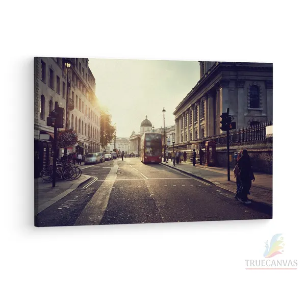 Multicolor_Trafalgar_Square,_Wooden_Framed_Canvas_Paintings_|_For_Living_Room_|_Bedroom_|_Office_|_Gallery_|_Ready_Wall_Mount_Canvas_Wall_Art_Painting_|_Size_-_12_X_18In,_Ct0149