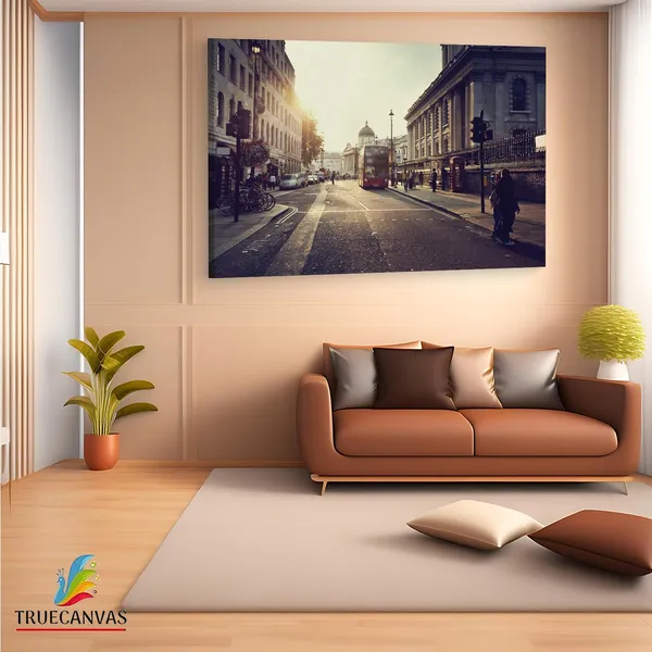 Multicolor_Trafalgar_Square,_Wooden_Framed_Canvas_Paintings_|_For_Living_Room_|_Bedroom_|_Office_|_Gallery_|_Ready_Wall_Mount_Canvas_Wall_Art_Painting_|_Size_-_12_X_18In,_Ct0149