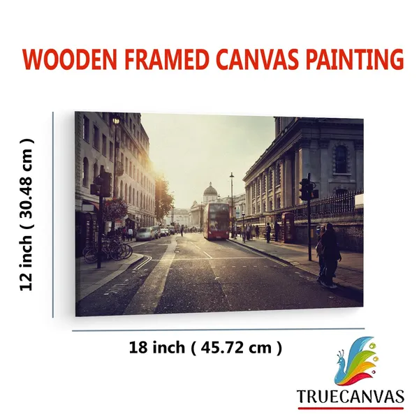 Multicolor_Trafalgar_Square,_Wooden_Framed_Canvas_Paintings_|_For_Living_Room_|_Bedroom_|_Office_|_Gallery_|_Ready_Wall_Mount_Canvas_Wall_Art_Painting_|_Size_-_12_X_18In,_Ct0149