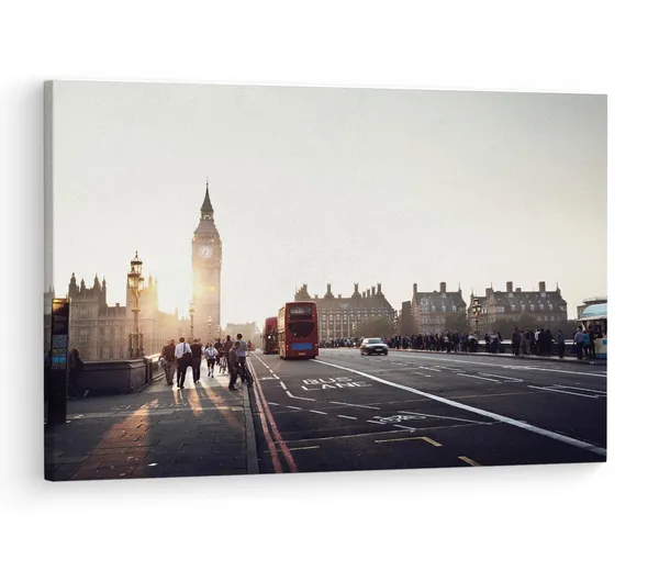 Multicolor_Westminster_Bridge,_Wooden_Framed_Canvas_Paintings_|_For_Living_Room_|_Bedroom_|_Office_|_Gallery_|_Ready_Wall_Mount_Canvas_Wall_Art_Painting_|_Size_-_12_X_18In,_Ct0154