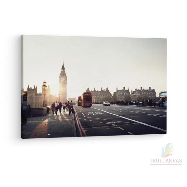 Multicolor_Westminster_Bridge,_Wooden_Framed_Canvas_Paintings_|_For_Living_Room_|_Bedroom_|_Office_|_Gallery_|_Ready_Wall_Mount_Canvas_Wall_Art_Painting_|_Size_-_12_X_18In,_Ct0154