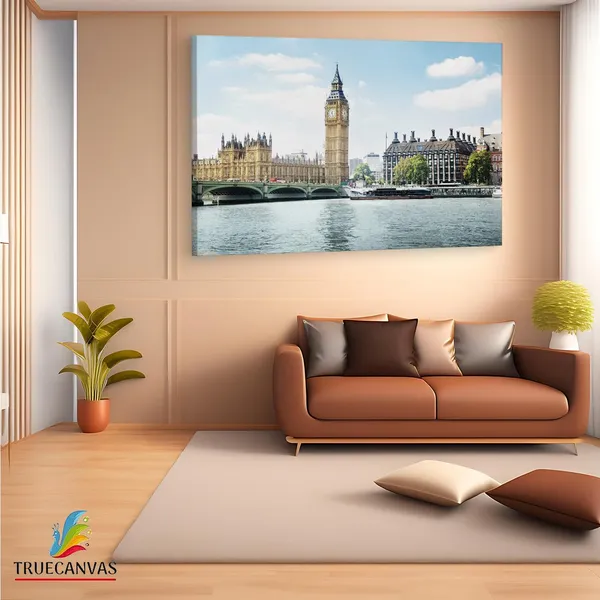 Multicolor_Big_Ben,_Wooden_Framed_Canvas_Paintings_|_For_Living_Room_|_Bedroom_|_Office_|_Gallery_|_Ready_Wall_Mount_Canvas_Wall_Art_Painting_|_Size_-_12_X_18In,_Ct0156