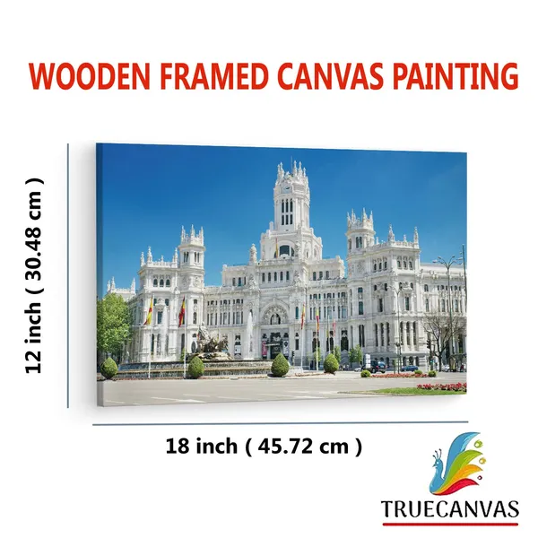Multicolor_Cybele_Palace,_Wooden_Framed_Canvas_Paintings_|_For_Living_Room_|_Bedroom_|_Office_|_Gallery_|_Ready_Wall_Mount_Canvas_Wall_Art_Painting_|_Size_-_12_X_18In,_Ct0163