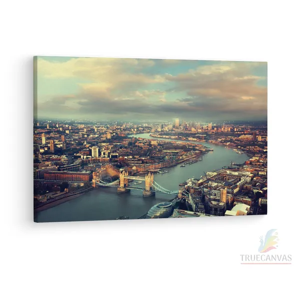 Multicolor_River_Thames,_Wooden_Framed_Canvas_Paintings_|_For_Living_Room_|_Bedroom_|_Office_|_Gallery_|_Ready_Wall_Mount_Canvas_Wall_Art_Painting_|_Size_-_12_X_18In,_Ct0164