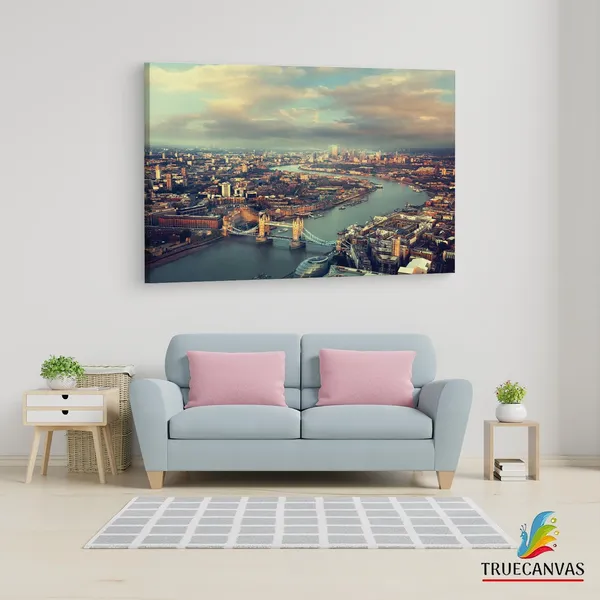 Multicolor_River_Thames,_Wooden_Framed_Canvas_Paintings_|_For_Living_Room_|_Bedroom_|_Office_|_Gallery_|_Ready_Wall_Mount_Canvas_Wall_Art_Painting_|_Size_-_12_X_18In,_Ct0164