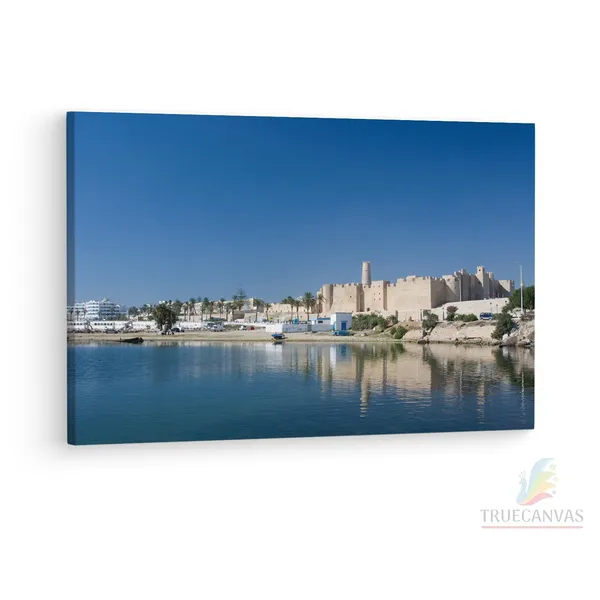 Multicolor_Monastir,_Wooden_Framed_Canvas_Paintings_|_For_Living_Room_|_Bedroom_|_Office_|_Gallery_|_Ready_Wall_Mount_Canvas_Wall_Art_Painting_|_Size_-_12_X_18In,_Ct0173