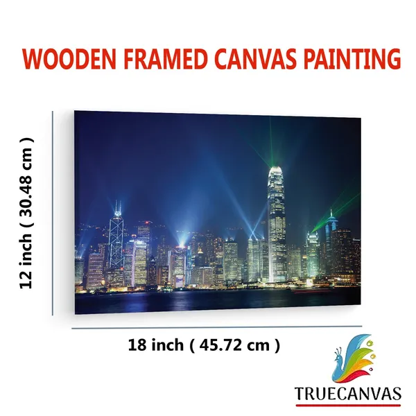 Multicolor_A_Symphony_Of_Lights,_Wooden_Framed_Canvas_Paintings_|_For_Living_Room_|_Bedroom_|_Office_|_Gallery_|_Ready_Wall_Mount_Canvas_Wall_Art_Painting_|_Size_-_12_X_18In,_Ct0177